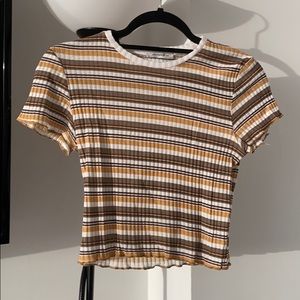 Never worn NWOT cropped zara tee for any occasion